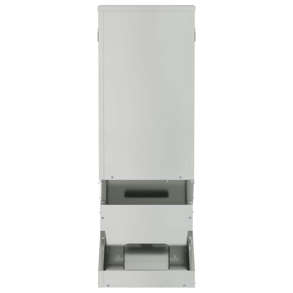 Deer Feeder Silver 28 x 30 x 80 cm Galvanised Steel