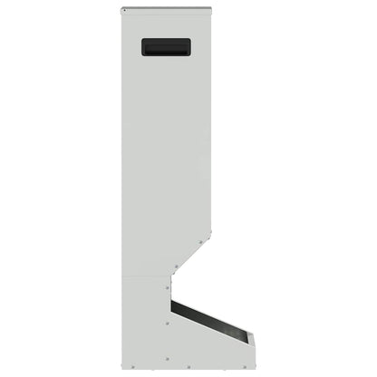 Deer Feeder Silver 28 x 30 x 80 cm Galvanised Steel