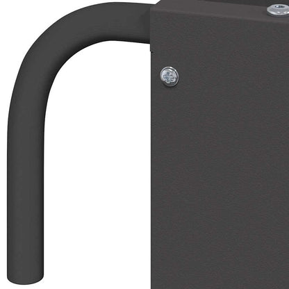 Hay Feeder Black 71 x 33 x 70 cm Cold-Rolled Steel