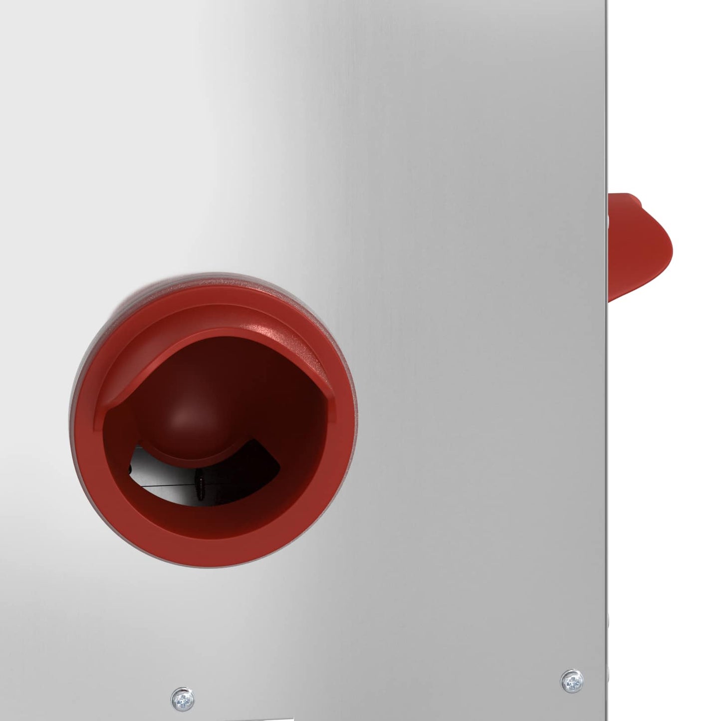 Chicken Feeder 2 pcs Silver 40.5 x 25 x 38 cm Galvanised Steel