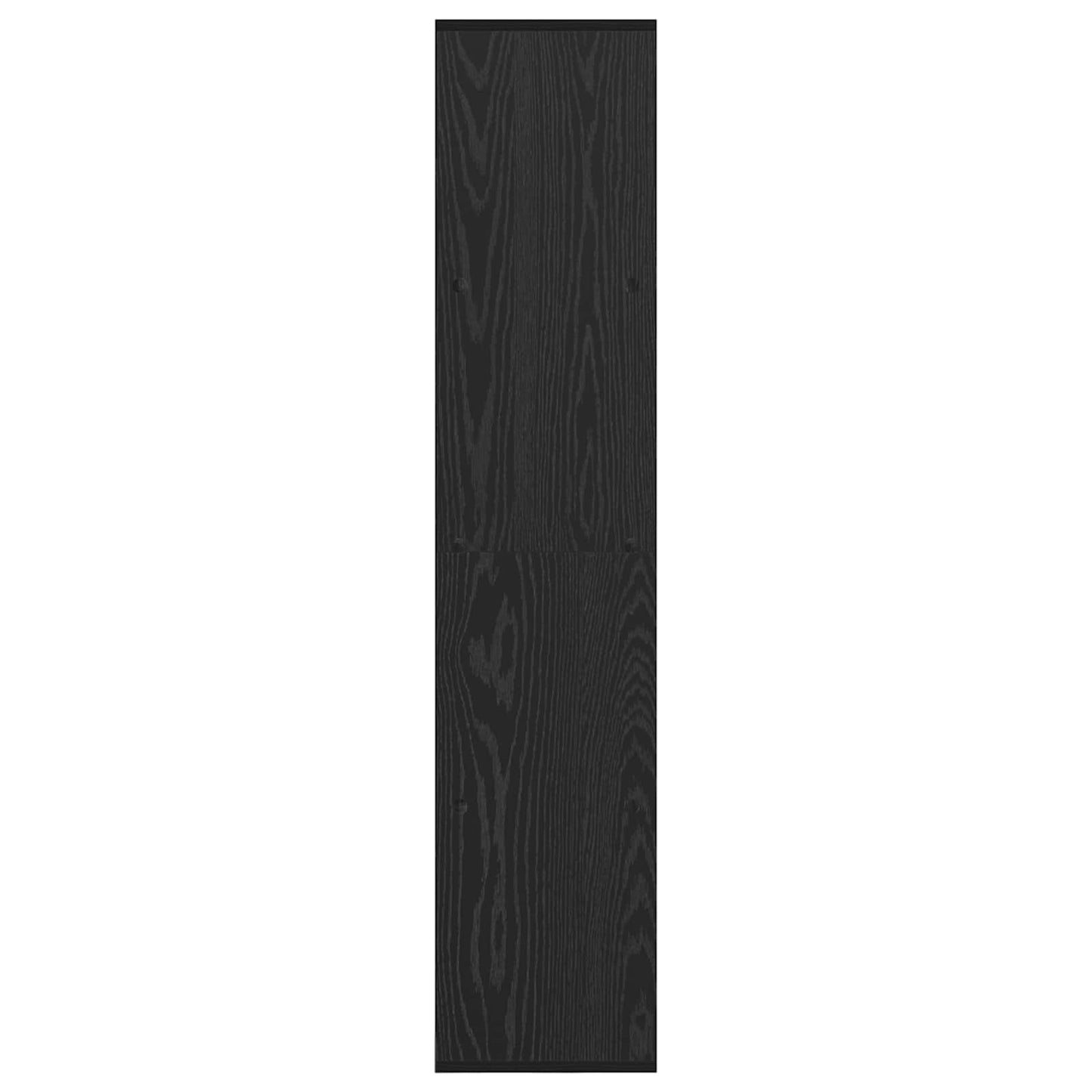 Book Cabinet Black Oak 137.5 x 29 x 137.5 cm Engineered Wood