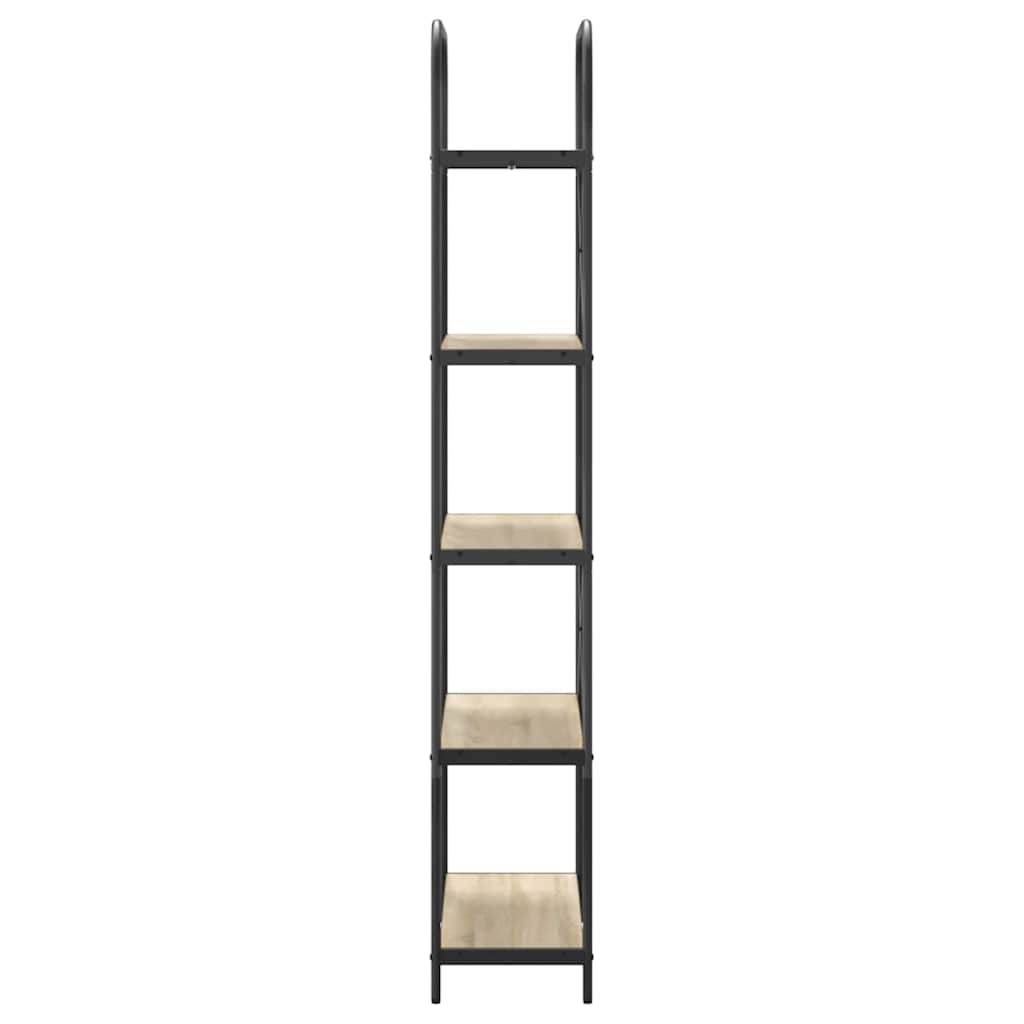 Bookshelf Sonoma Oak 80 x 30 x 183 cm Engineered wood