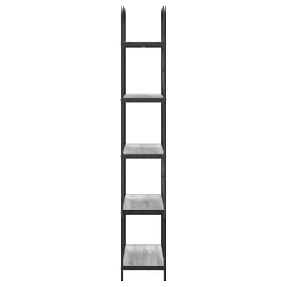 Bookshelf Grey Sonoma 80 x 30 x 183 cm Engineered wood
