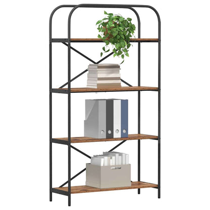Bookshelf Old Wood 80 x 30 x 146 cm Engineered wood