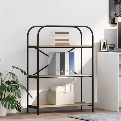 Bookshelf Sonoma Oak 80 x 30 x 109 cm Engineered wood
