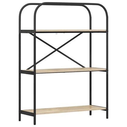 Bookshelf Sonoma Oak 80 x 30 x 109 cm Engineered wood