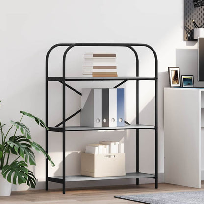 Bookshelf Grey Sonoma 80 x 30 x 109 cm Engineered wood