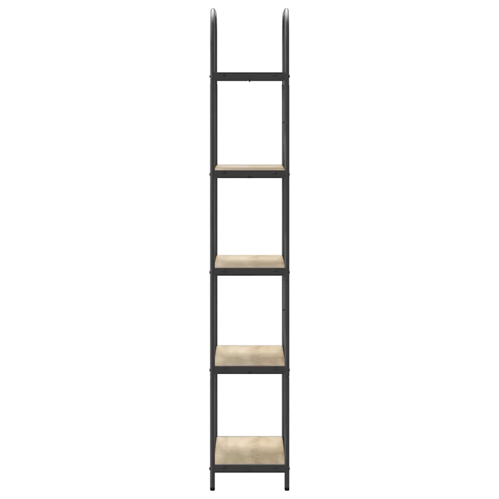 Bookshelf Sonoma Oak 60 x 30 x 183 cm Engineered wood