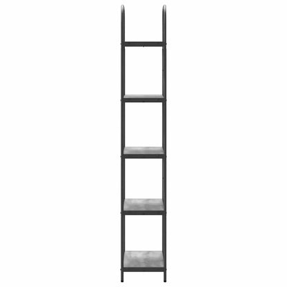 Bookshelf Grey Sonoma 60 x 30 x 183 cm Engineered wood
