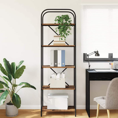 Bookshelf Old Wood 60 x 30 x 183 cm Engineered wood