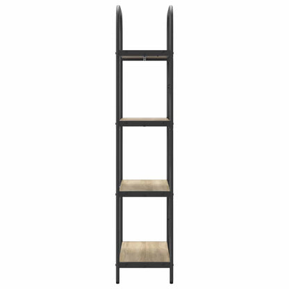 Bookshelf Sonoma Oak 60 x 30 x 146 cm Engineered wood