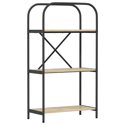 Bookshelf Sonoma Oak 60 x 30 x 109 cm Engineered wood