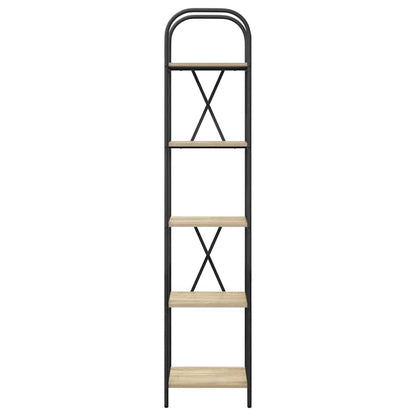 Bookshelf Sonoma Oak 40 x 30 x 183 cm Engineered wood