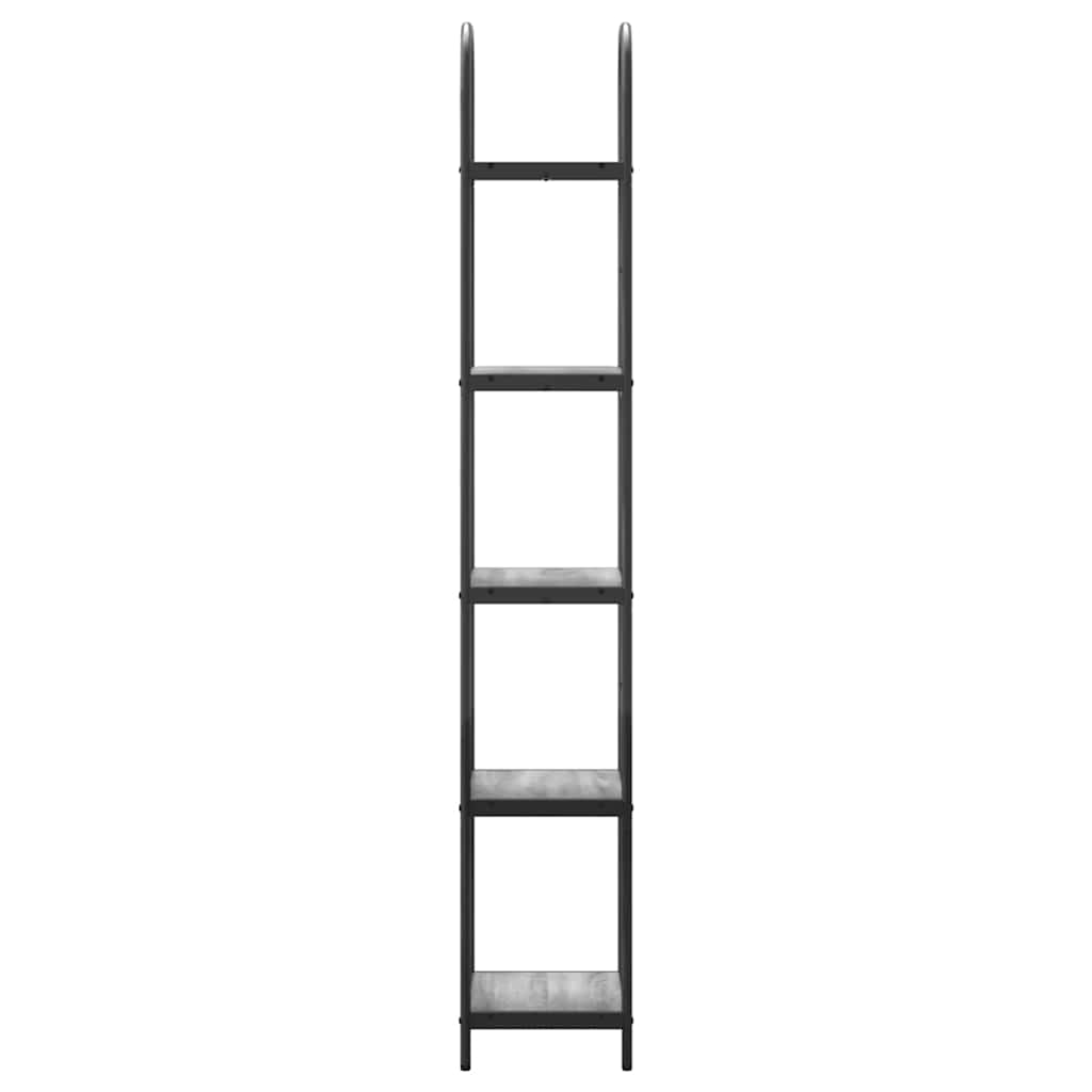 Bookshelf Grey Sonoma 40 x 30 x 183 cm Engineered wood