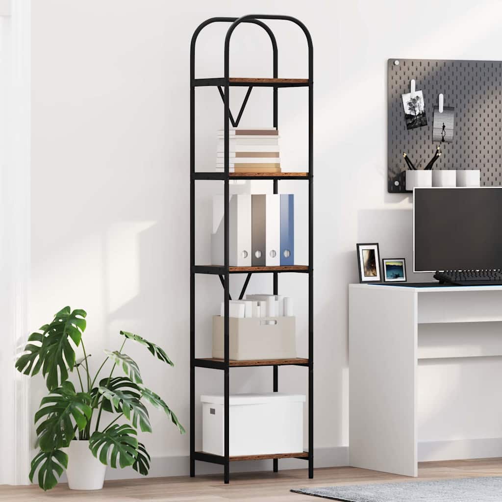 Bookshelf Old Wood 40 x 30 x 183 cm Engineered wood