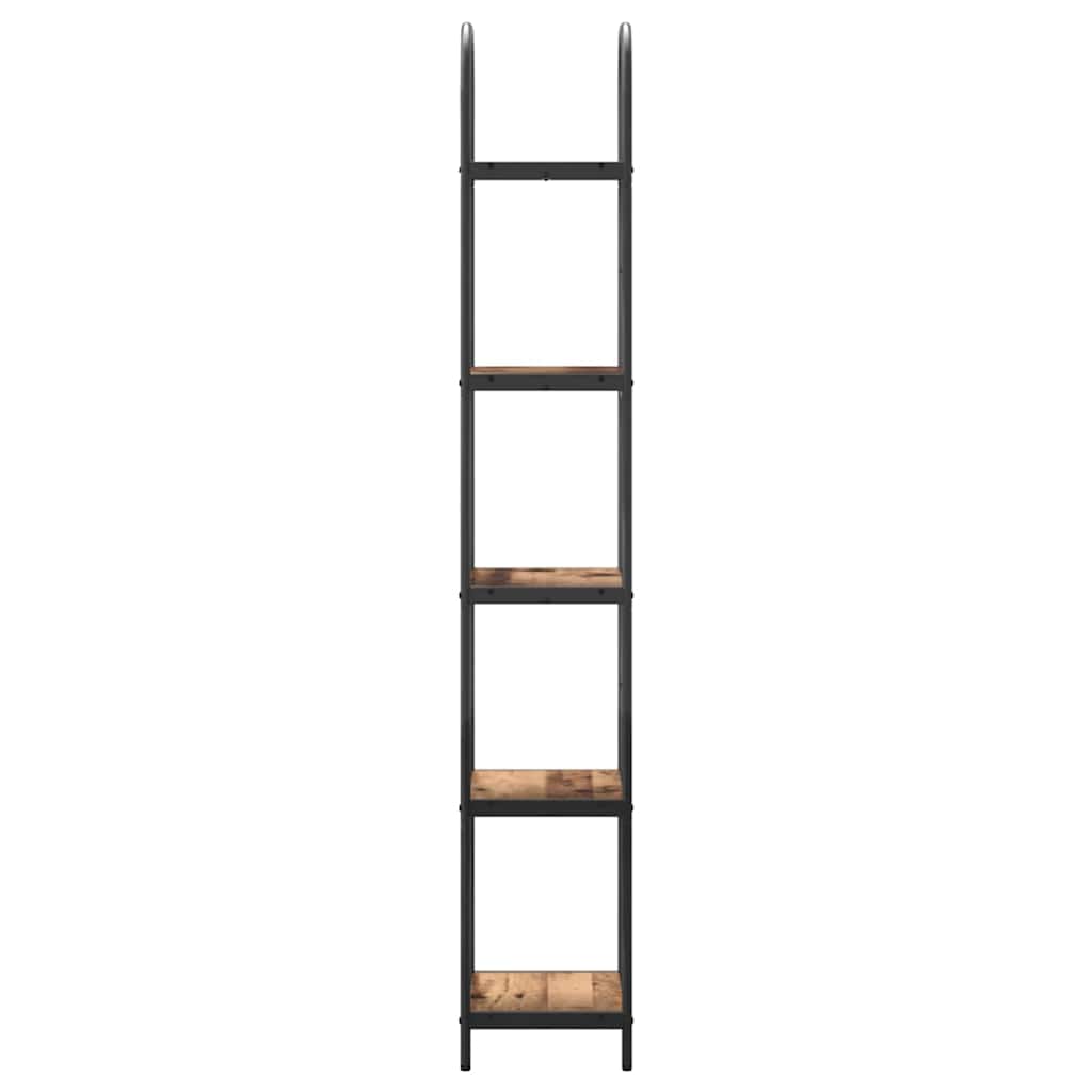 Bookshelf Old Wood 40 x 30 x 183 cm Engineered wood
