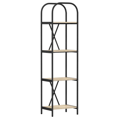 Bookshelf Sonoma Oak 40 x 30 x 146 cm Engineered wood