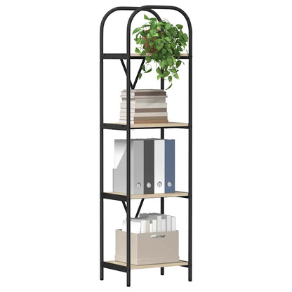 Bookshelf Sonoma Oak 40 x 30 x 146 cm Engineered wood
