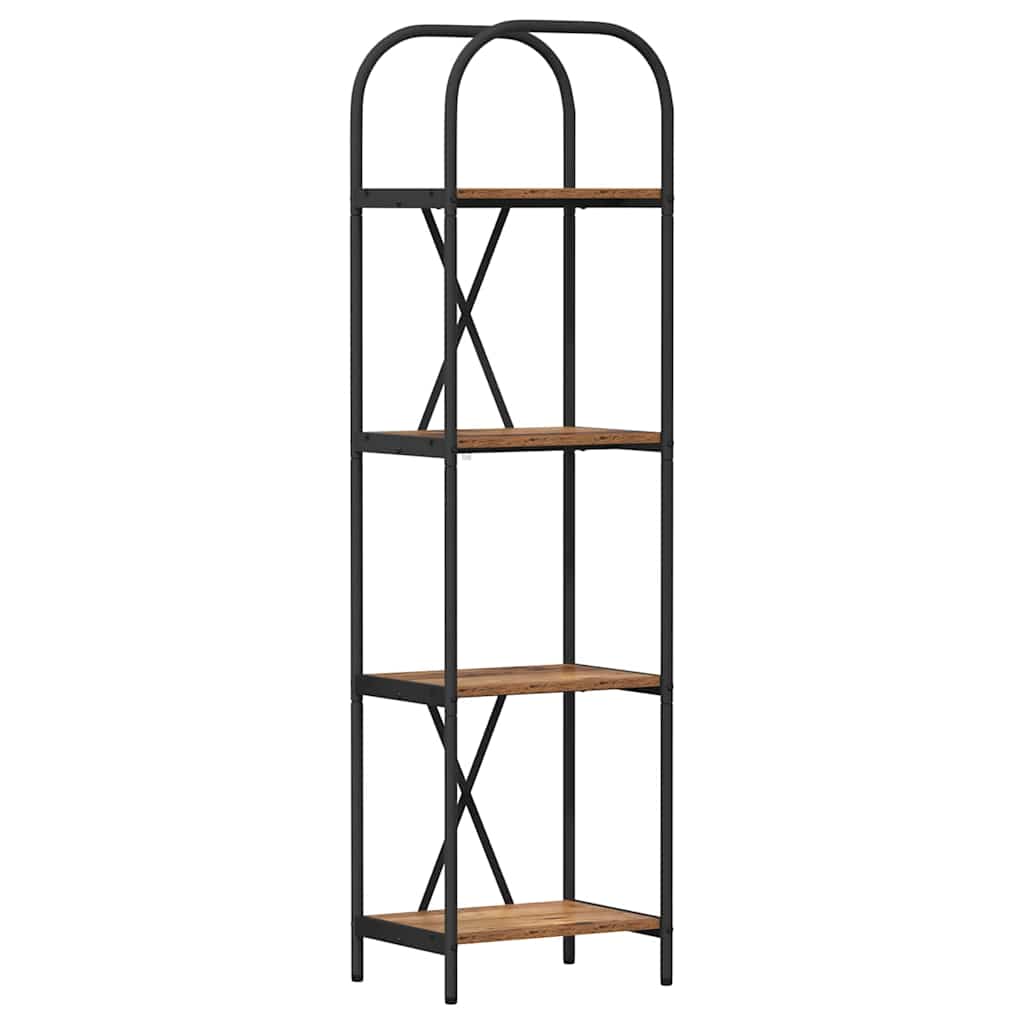 Bookshelf Old Wood 40 x 30 x 146 cm Engineered wood