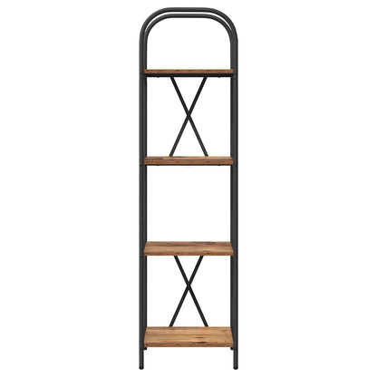 Bookshelf Old Wood 40 x 30 x 146 cm Engineered wood