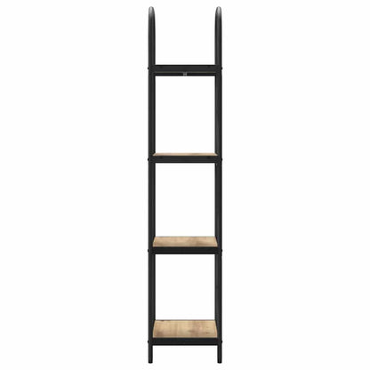 Bookshelf 4-Tier 40 x 30 x 146 cm Engineered wood Artisan Oak