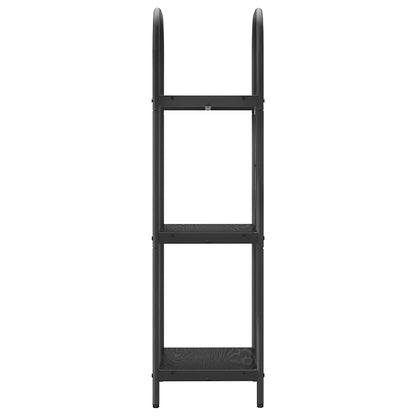 Bookshelf Black Oak 40 x 30 x 109 cm Engineered wood