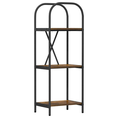 Bookshelf Smoked Oak 40 x 30 x 109 cm Engineered wood