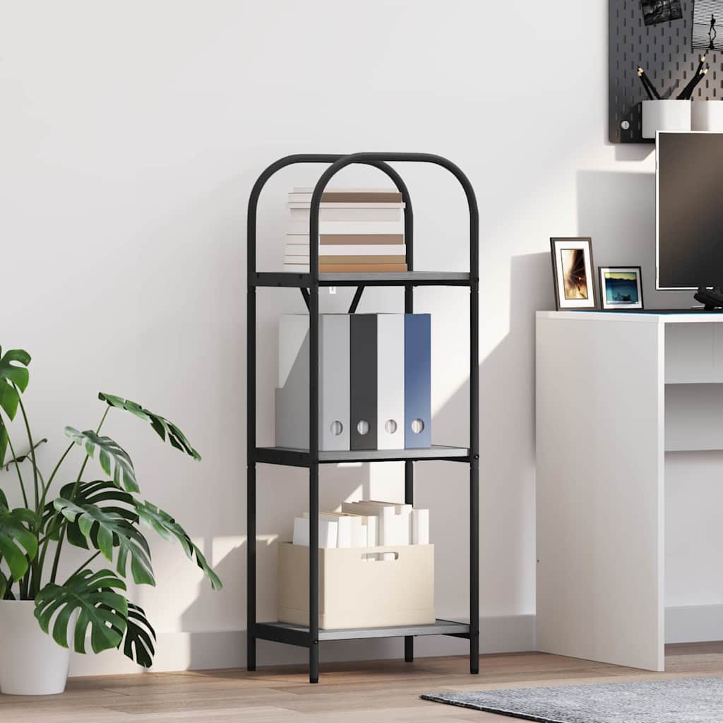 Bookshelf Grey Sonoma 40 x 30 x 109 cm Engineered wood