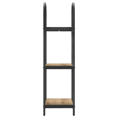 Bookshelf 3-Tier 40 x 30 x 109 cm Engineered wood Artisan Oak