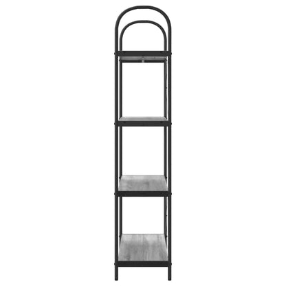 Bookshelf Grey Sonoma 80 x 30 x 146 cm Engineered wood