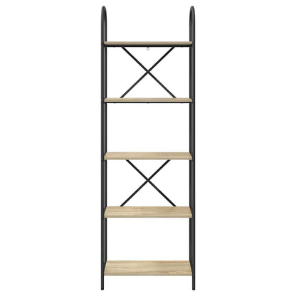 Bookshelf Sonoma Oak 60 x 30 x 183 cm Engineered wood