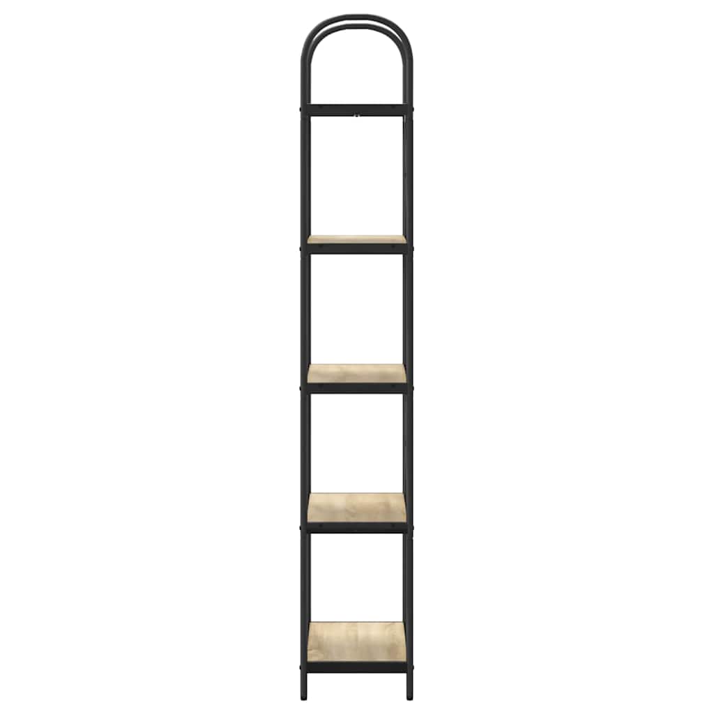 Bookshelf Sonoma Oak 60 x 30 x 183 cm Engineered wood