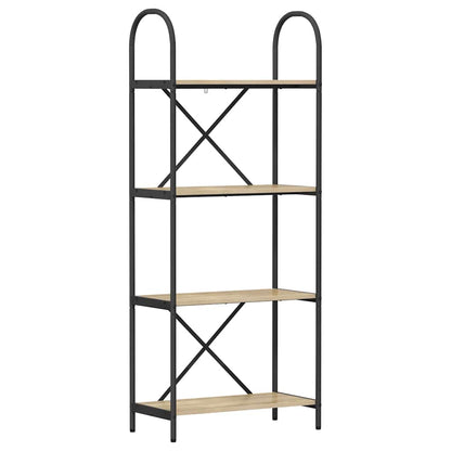 Bookshelf Sonoma Oak 60 x 30 x 146 cm Engineered wood