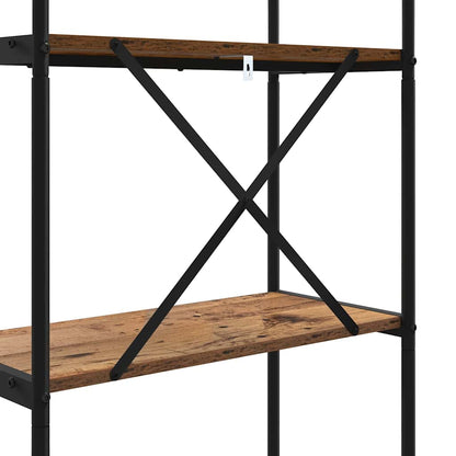 Bookshelf Old Wood 60 x 30 x 146 cm Engineered wood