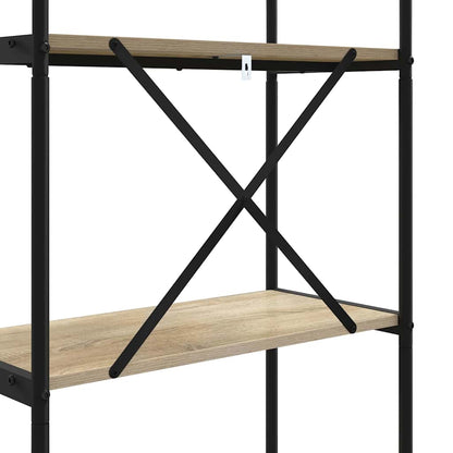 Bookshelf Sonoma Oak 60 x 30 x 109 cm Engineered wood