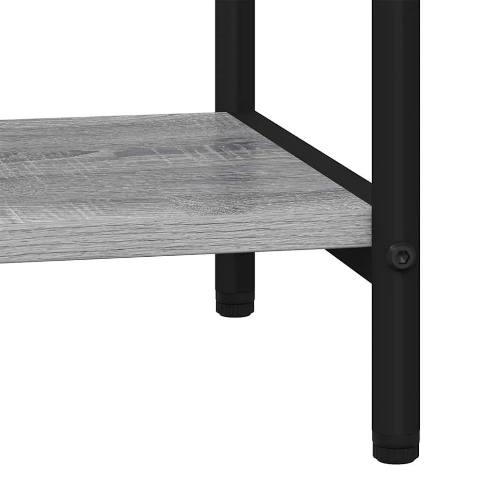 Bookshelf Grey Sonoma 60 x 30 x 109 cm Engineered wood