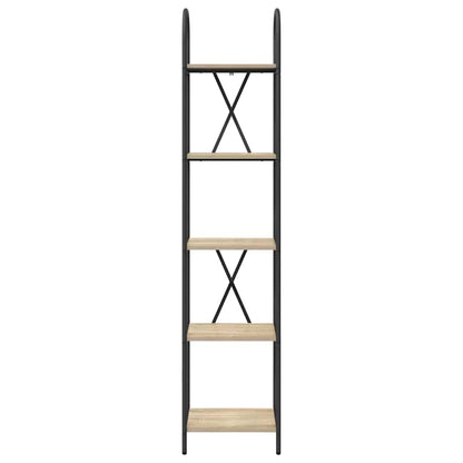 Bookshelf Sonoma Oak 40 x 30 x 183 cm Engineered wood