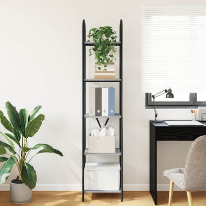Bookshelf Grey Sonoma 40 x 30 x 183 cm Engineered wood