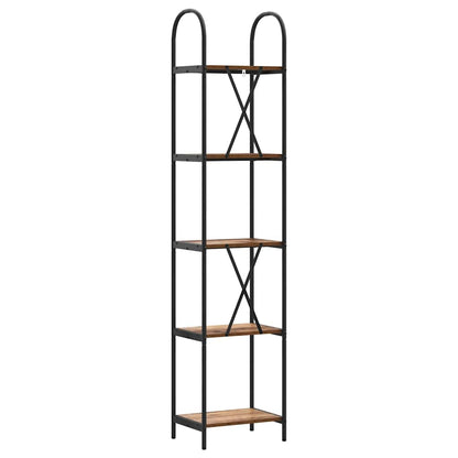 Bookshelf Old Wood 40 x 30 x 183 cm Engineered wood