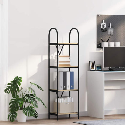 Bookshelf Sonoma Oak 40 x 30 x 146 cm Engineered wood