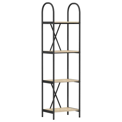 Bookshelf Sonoma Oak 40 x 30 x 146 cm Engineered wood