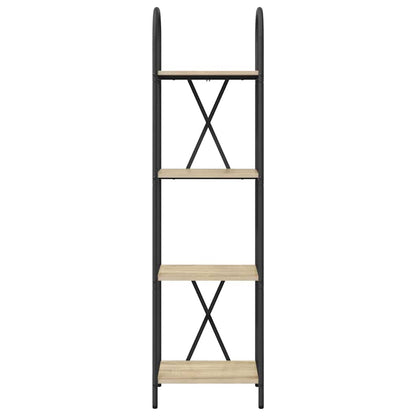 Bookshelf Sonoma Oak 40 x 30 x 146 cm Engineered wood