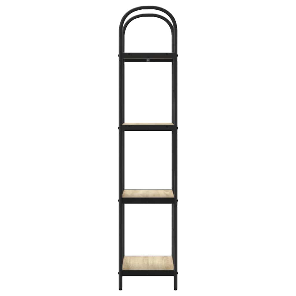Bookshelf Sonoma Oak 40 x 30 x 146 cm Engineered wood