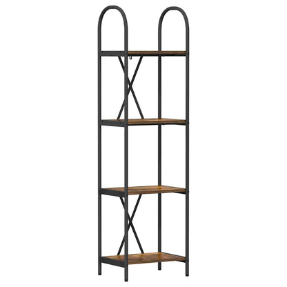 Bookshelf Smoked Oak 40 x 30 x 146 cm Engineered wood