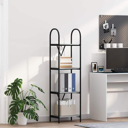 Bookshelf Grey Sonoma 40 x 30 x 146 cm Engineered wood
