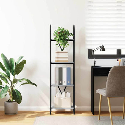 Bookshelf Grey Sonoma 40 x 30 x 146 cm Engineered wood