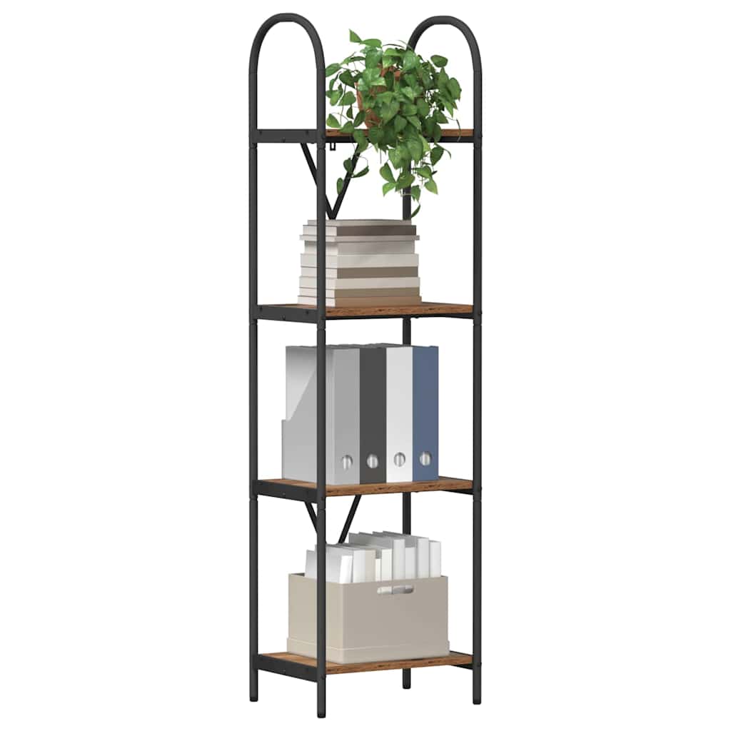 Bookshelf Old Wood 40 x 30 x 146 cm Engineered wood