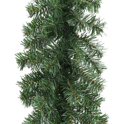 Christmas Garland 2 pcs Green 20 m PVC