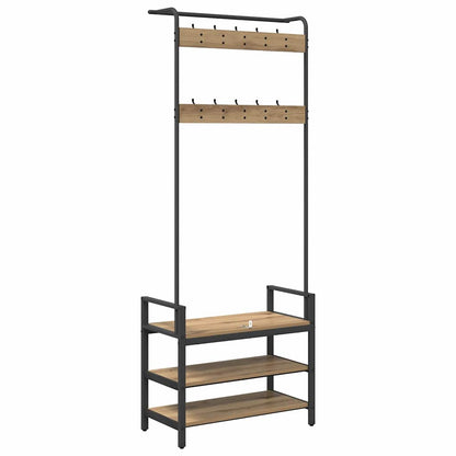 Coat Rack Other Artisan oak 75 x 34 x 184 cm Engineered wood