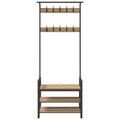 Coat Rack Other Artisan oak 75 x 34 x 184 cm Engineered wood